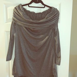 Off the shoulder tunic